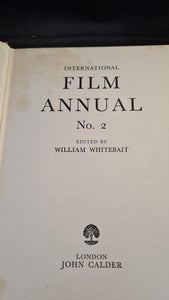 William Whitebait - International Film Annual Number 2, John Calder, 1958