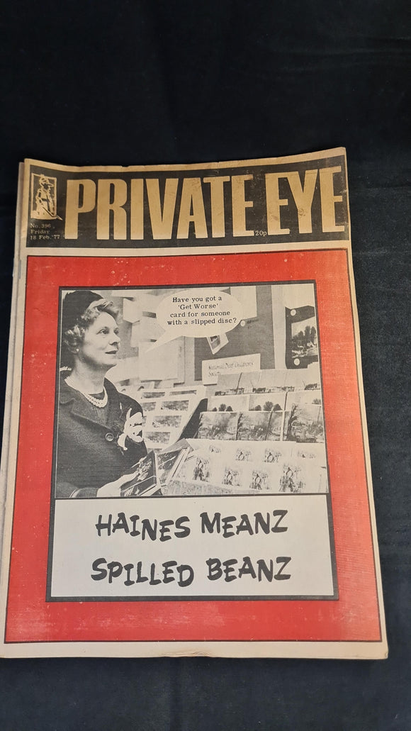 Private Eye Magazine Number 396 Friday 18 February 1977