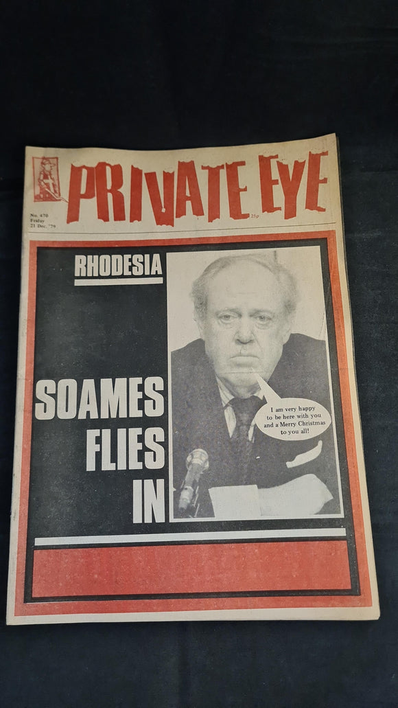 Private Eye Magazine Number 470 Friday 21 December 1979