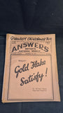 Answers' Grand Christmas Number 14th December 1929