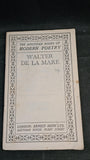 Walter de la Mare - The Augustan Books of Modern Poetry, Ernest Benn, 1930