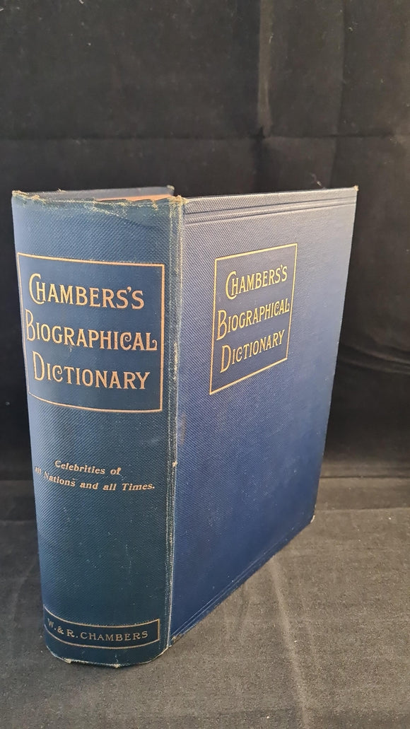 David Patrick - Chambers's Biographical Dictionary, W & R Chambers, 1908