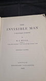 H G Wells - The Invisible Man, Tauchnitz Edition, 1898