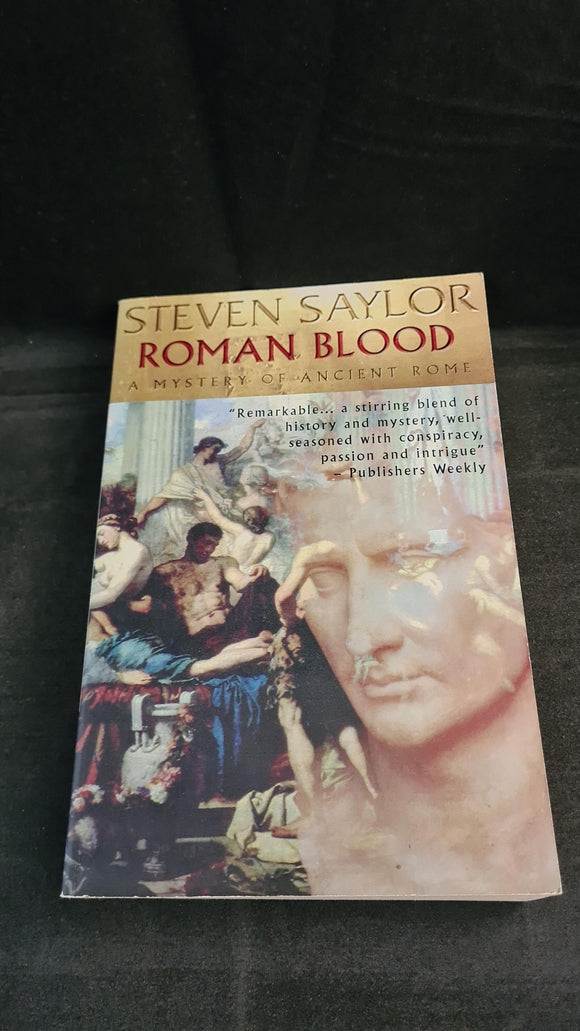 Steven Saylor - Roman Blood, Robinson, 1997, Paperbacks