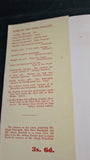 Gilbert Wakefield - Room For Two, A Farce, Fortune Press, 1938, First Edition, Inscribed