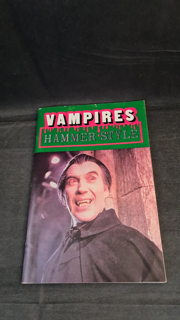 Robert Marrero - Vampires Hammer Style, RGM Publications, 1982, First Edition