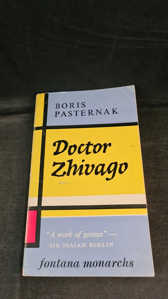 Boris Pasternak - Doctor Zhivago, Fontana Books, 1964, Paperbacks