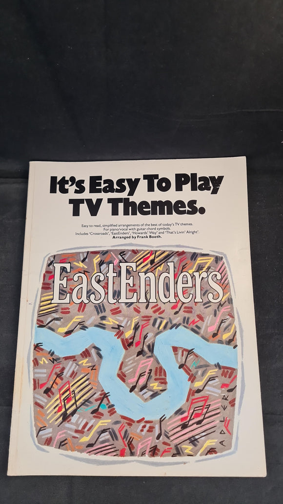 Frank Booth - It's Easy To Play TV Themes, Wise Publications, 1987