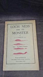 J A Carruth - Loch Ness and Its Monster, Abbey Press, Fourth Edition 1954