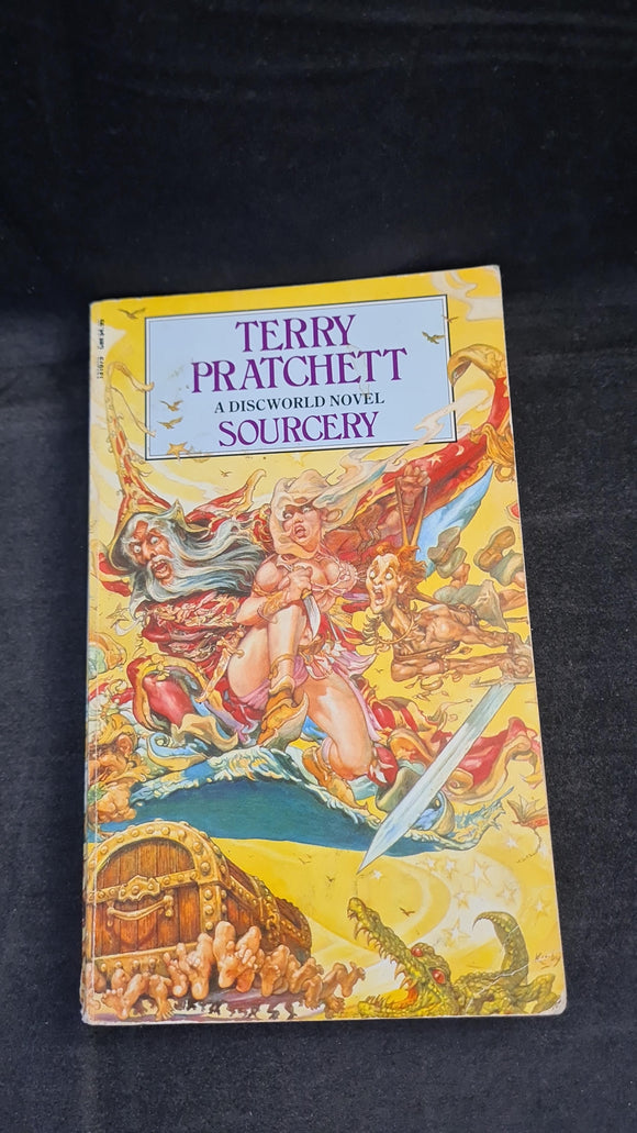 Terry Pratchett - Sourcery, Corgi Books, 1989, Paperbacks