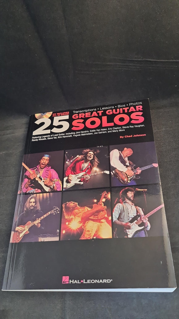 Chad Johnson - 25 Great Guitar Solos, Hal Leonard, 2006 +CD