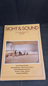 Sight & Sound International Film Magazine Volume 52 Issue 3 Summer 1983