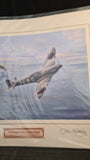 John Howard Worsley - Signed painting, "Eye of the Needles, a sad witness"
