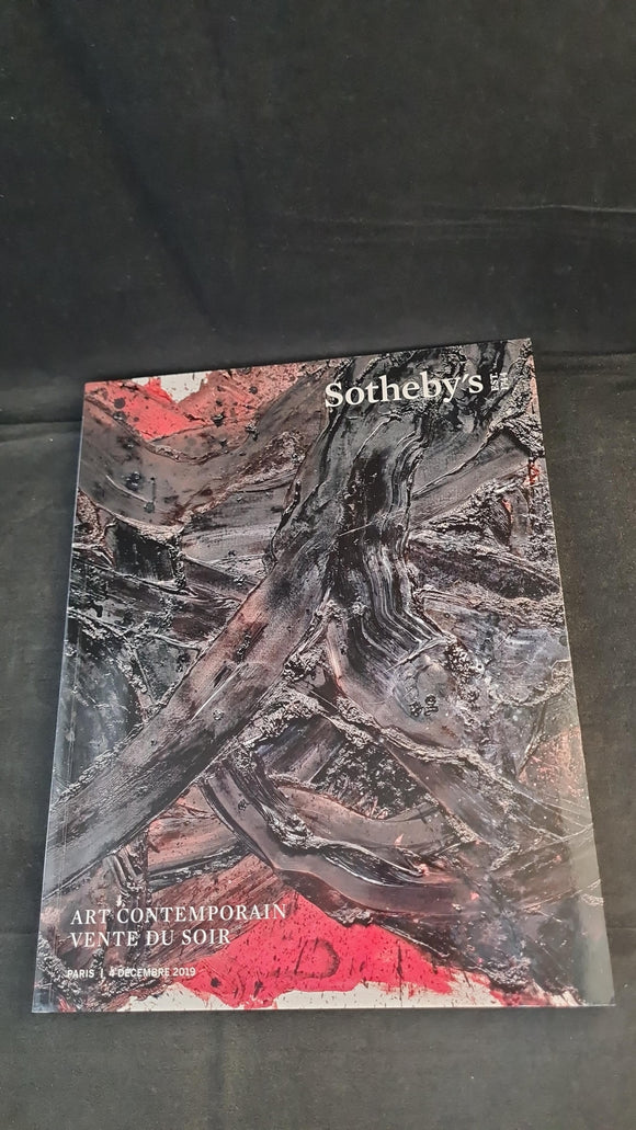 Sotheby's Auctions 4 December 2019, Art Contemporain, Paris
