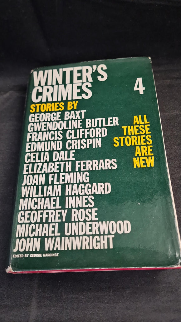 George Hardinge - Winter's Crimes 4, Macmillan, 1972