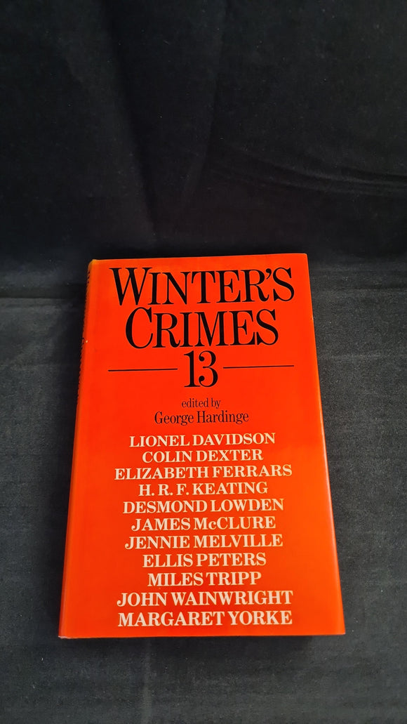 George Hardinge - Winter's Crimes 13, Macmillan, 1981