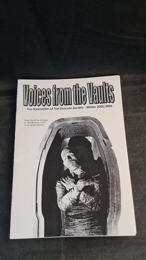 Voices from the Vaults - Newsletter of The Dracula Society, Winter 2005/2006