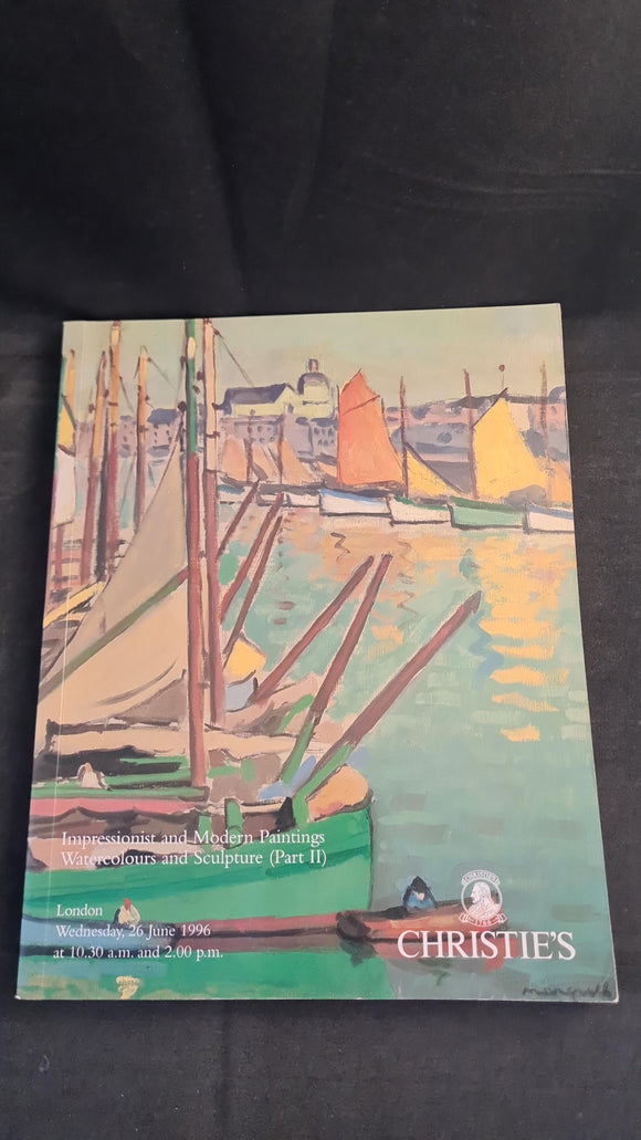 Christie's Auctions 26 June 1996, Impressionist & Modern Paintings, London
