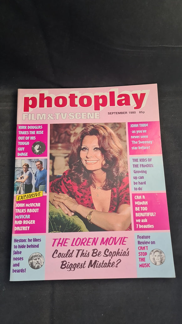 Photoplay Film & TV Scene Volume 31 Number 9 September 1980