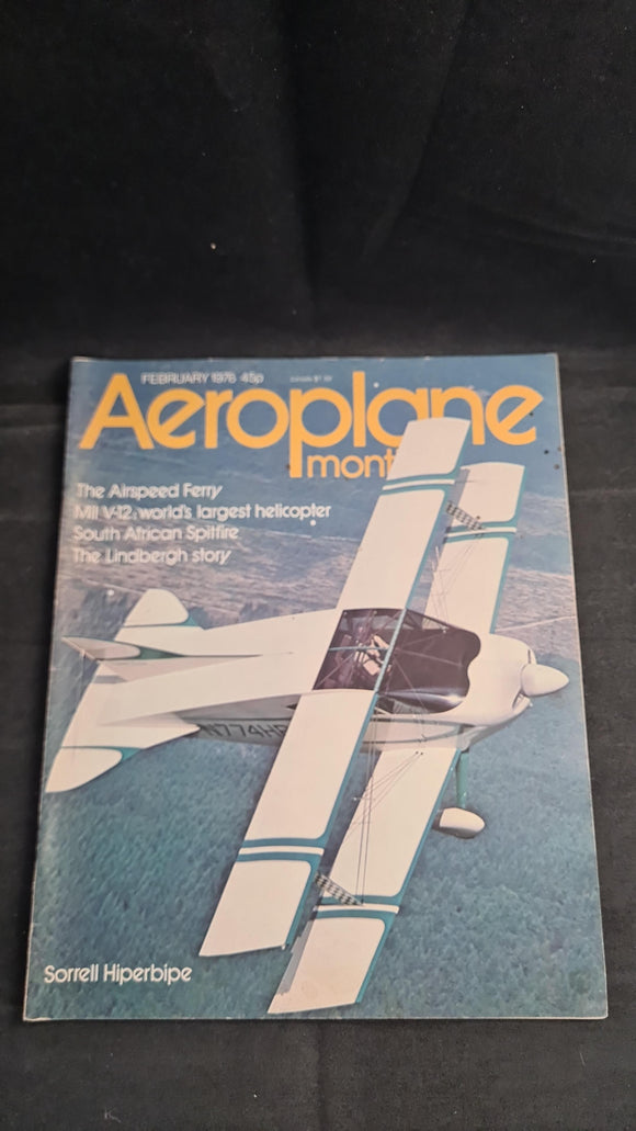 Aeroplane Monthly Magazine February 1976