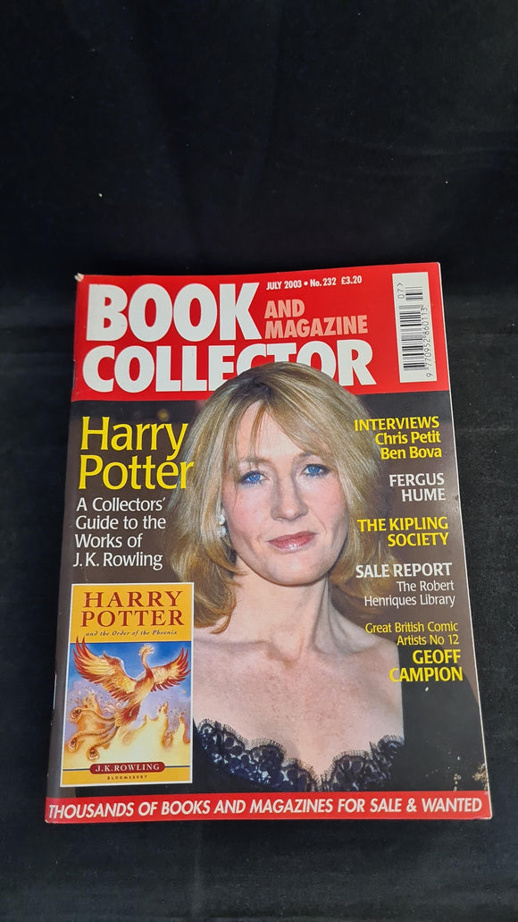 Book & Magazine Collector Number 232 July 2003