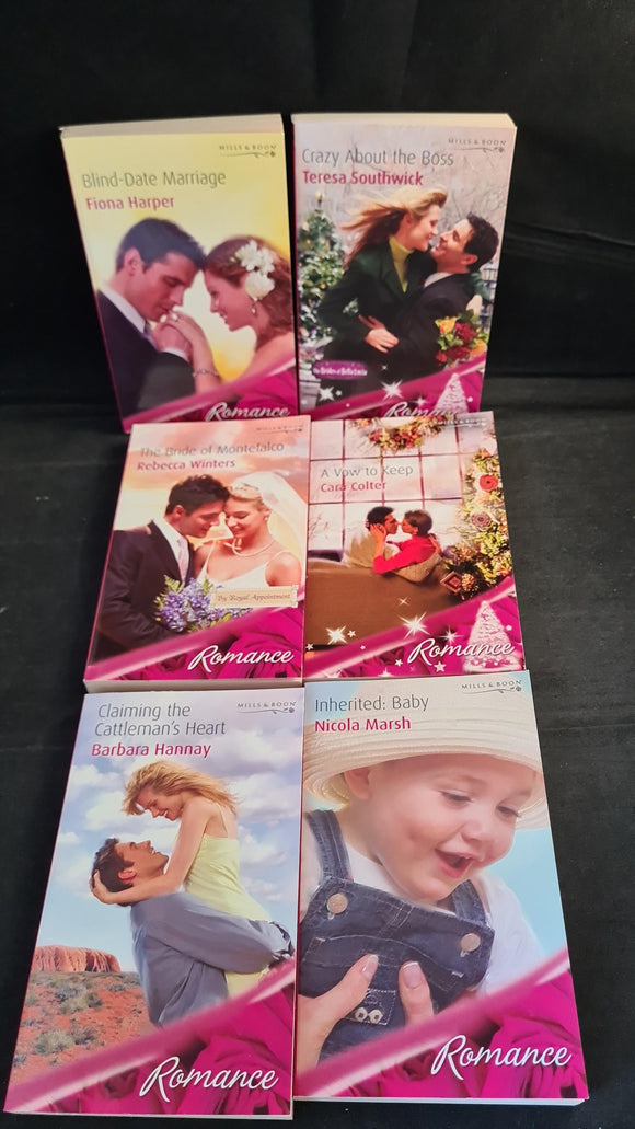 Mills & Boon Romance - Nicola Marsh - Inherited: Baby, 2006, Six paperbacks