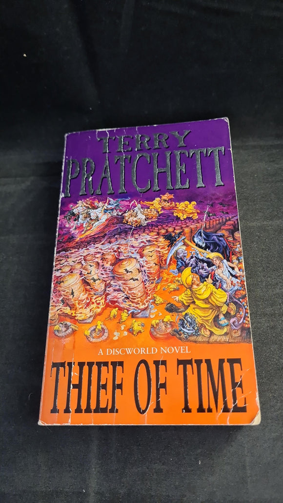 Terry Pratchett - Thief of Time, Corgi Books, 2002, Discworld Novel, Paperbacks