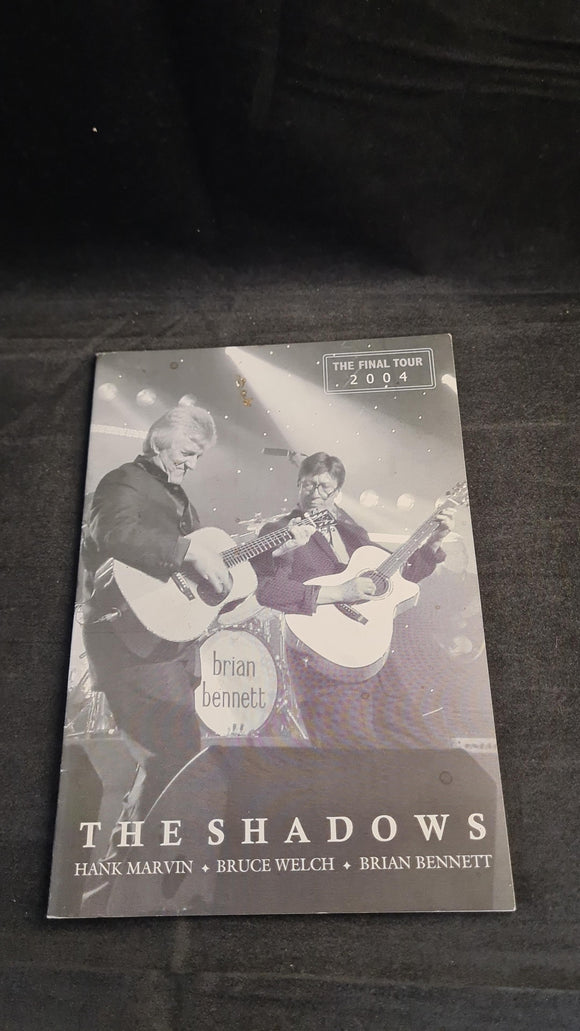 Hank Marvin - The Shadows, The Final Tour 2004 Brochure