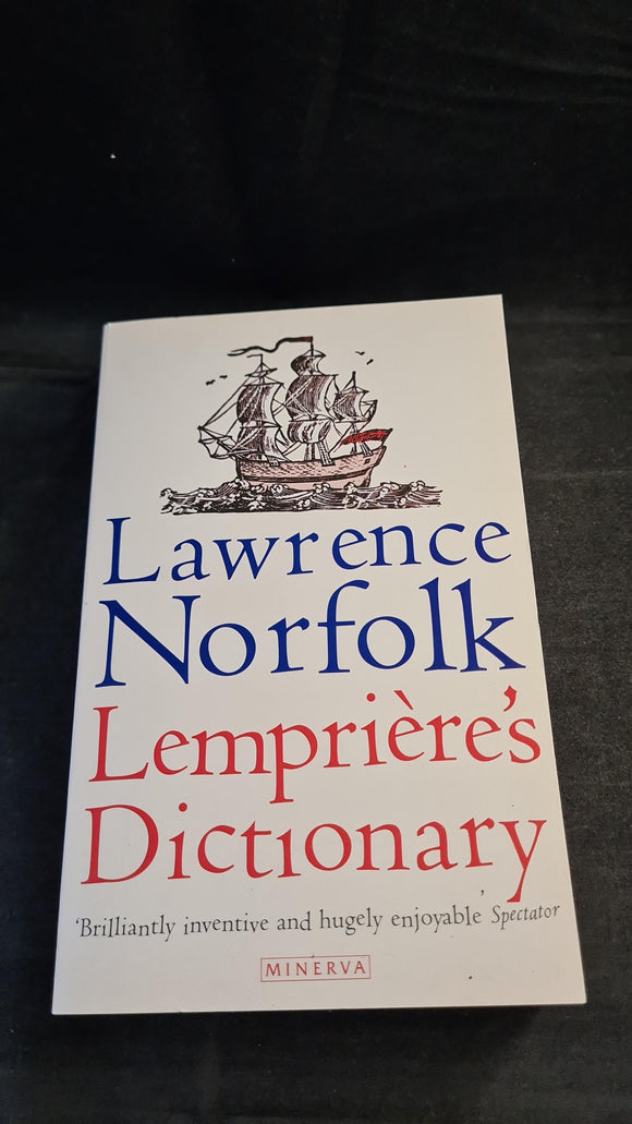 Lawrence Norfolk - Lemprieres Dictionary, Minerva, 1992, Paperbacks