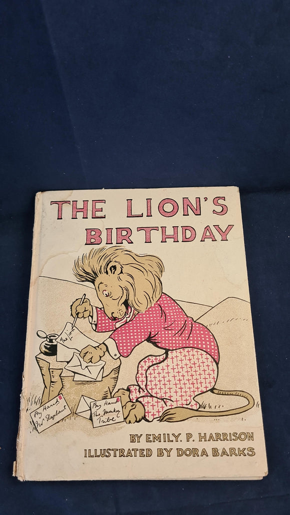 Emily P Harrison - The Lion's Birthday, Spottiswoode, no date, M R James
