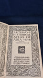 J G Bartholomew - A Literary & Historical Atlas of Asia, J M Dent, no date
