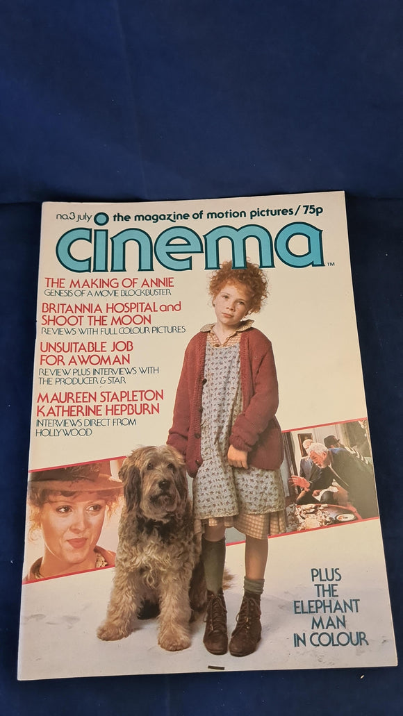 Cinema Magazine Number 3, July 1982, Marvel Comics