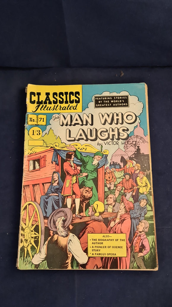 Victor Hugo - The Man Who Laughs, Classics Illustrated Number 71