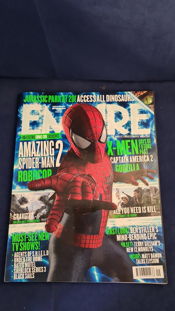 Empire Magazine Issue 291 September 2013, The Monthly Guide To The Movies
