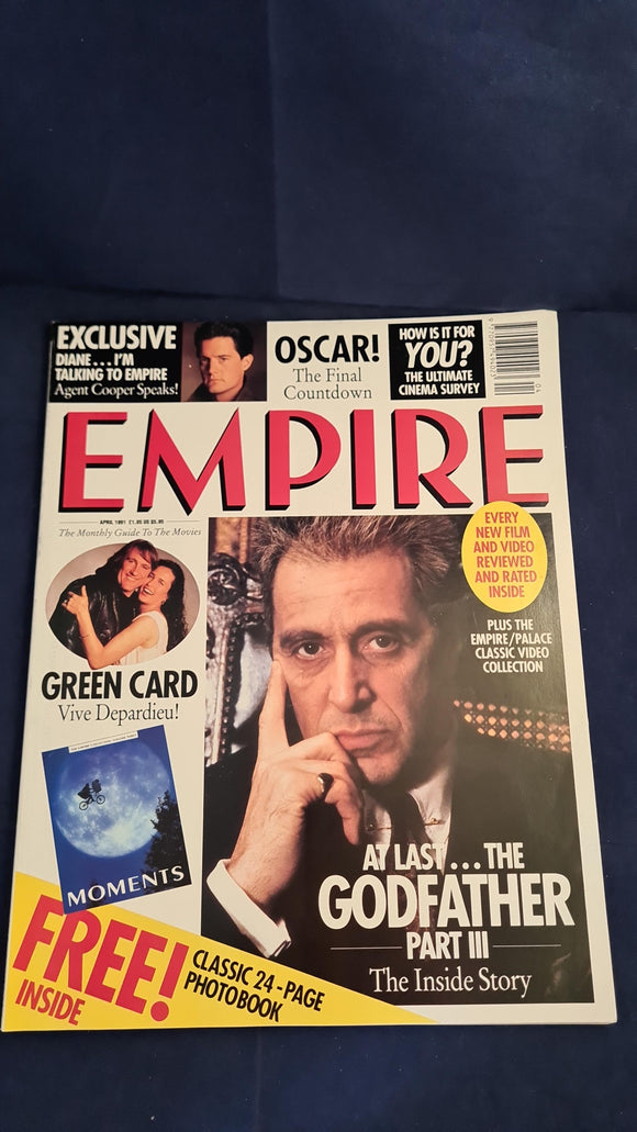 Empire Magazine April 1991, The Monthly Guide To The Movies