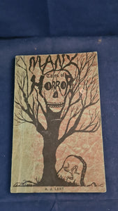 A J Lert - Manx Tales of Horror, Gordon Publishers, 1974