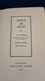 J B Morton - Here and Now, Hollis & Carter, 1947