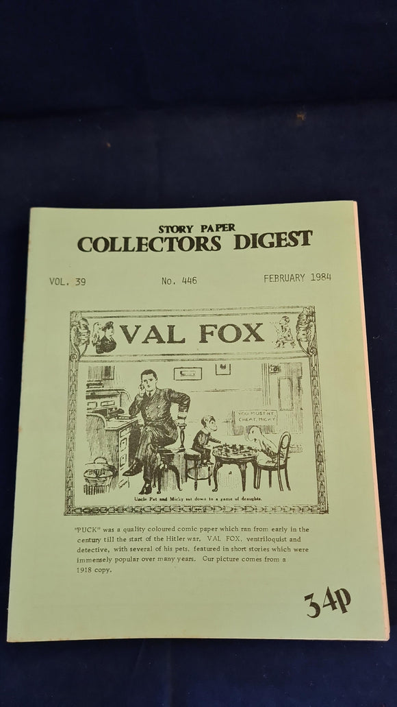 Collectors Digest Volume 38 Number 446 February 1984