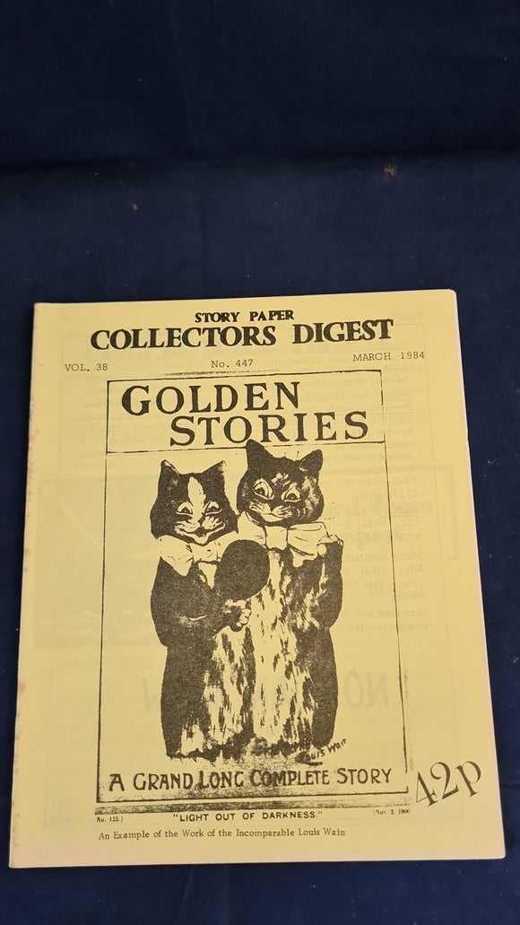 Collectors Digest Volume 38 Number 447 March 1984