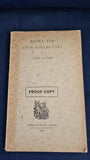 John Carter - Books and Book-Collectors, Rupert Hart-Davis, 1956, Proof Copy