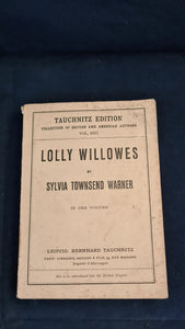 Sylvia Townsend Warner - Lolly Willowes, Tauchnitz Edition, 1930