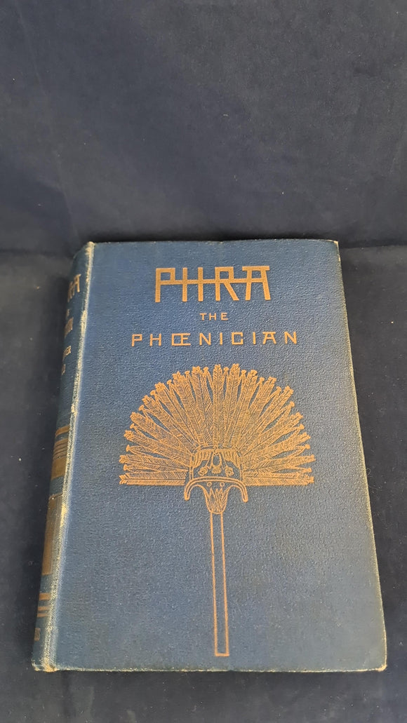 Edwin Lester Arnold - Wonderful Adventures of Phra The Phoenician, Chatto & Windus, 1891