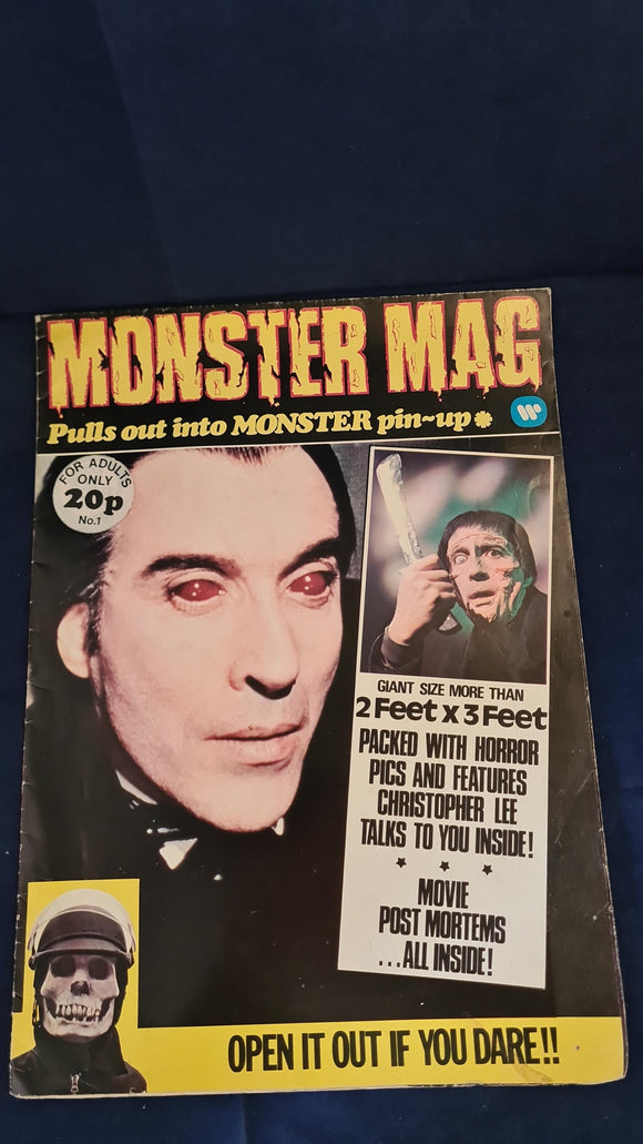 Roger Cook - Monster Mag Number 1, Top Sellers, 1973, Monster Pin-up