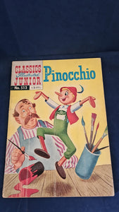 Pinocchio, Classics Illustrated Junior, Number 513
