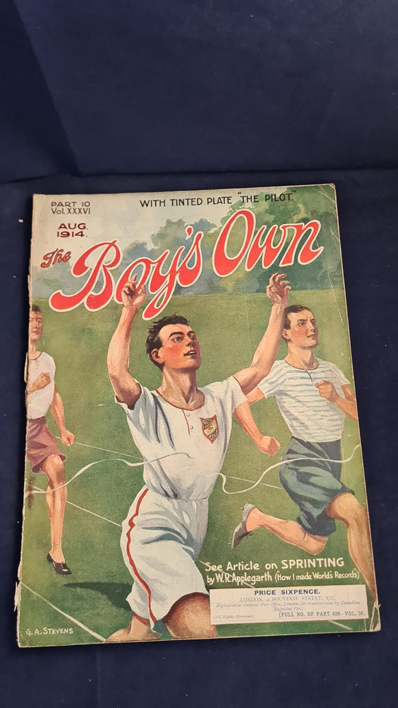 The Boy's Own Paper XXXVI Part 10, August 1914