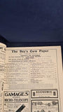 The Boy's Own Paper XXXVI Part 11, September 1914
