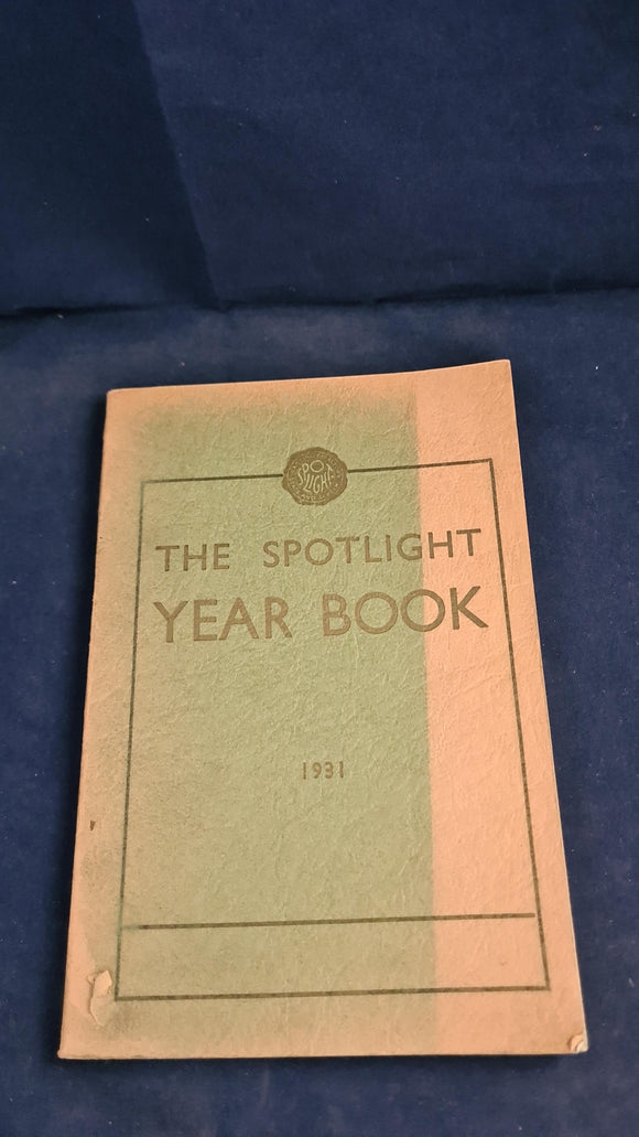 The Spotlight Year Book 1931, Casting Directory Stage and Screen