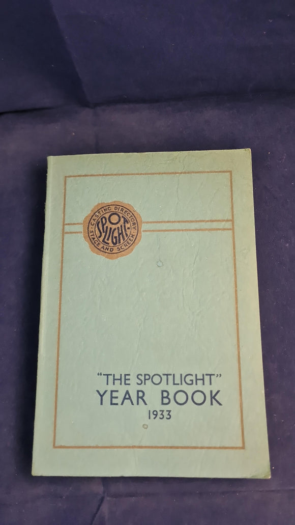 The Spotlight Year Book 1933, Casting Directory Stage and Screen