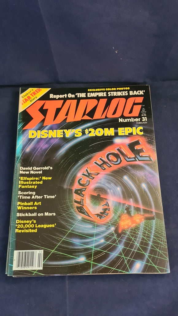 Starlog Magazine Number 31 February 1980, The Magazine of the Future