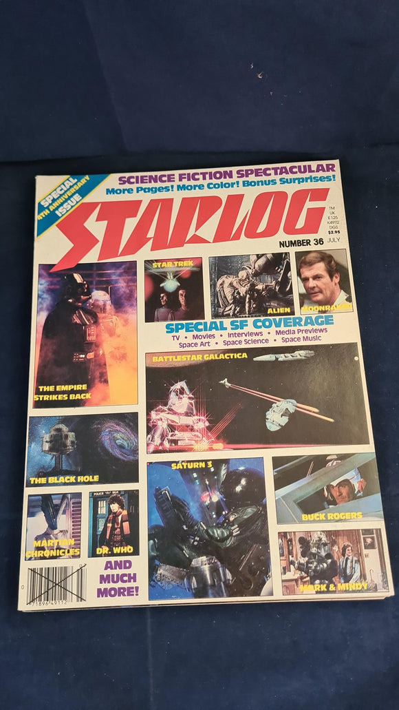 Starlog Magazine Number 36 July 1980, The Magazine of the Future